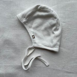 Oeuf 0-3m white organic cotton pilot cap